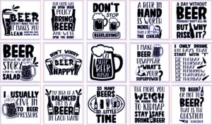 BEER QUOTE BOARDS 150x150mm