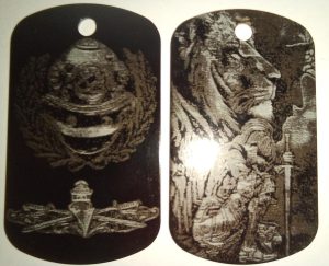 DOG TAGS WITH CHAIN